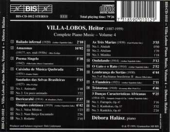 CD Heitor Villa-Lobos: Complete Piano Music Vol. 4