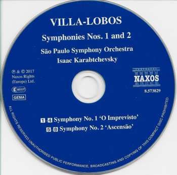 6CD/Doos Heitor Villa-Lobos: Complete Symphonies
