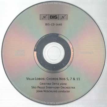 CD Heitor Villa-Lobos: Choros Nos 5 · 7 · 11 (Volume 1)