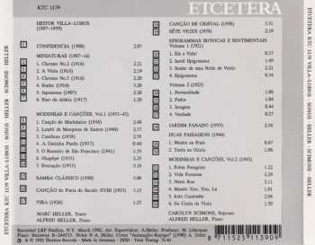 CD Heitor Villa-Lobos: Modinhas E Canções (Songs Volume I)