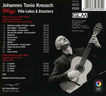CD Heitor Villa-Lobos: Plays Villa-Lobos And Ginastera