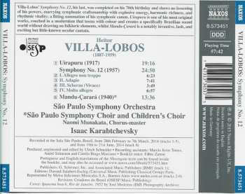 CD Heitor Villa-Lobos: Symphony No. 12