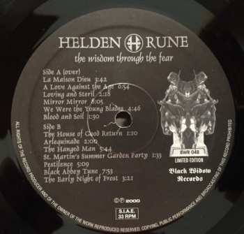 LP Helden Rune: The Wisdom Through The Fear LTD