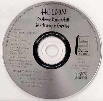2CD Heldon: It's Always Rock 'N' Roll / Electronique Guerilla
