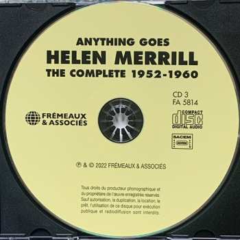 4CD/Doos Helen Merrill: Anything Goes (The Complete 1952-1960)