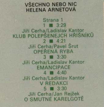 LP Helena Arnetová: Všechno Nebo Nic