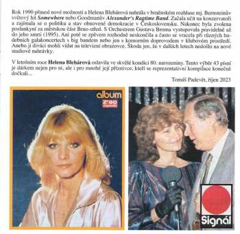 2CD Helena Blehárová: Jazzové Útesy (43 Originálních Nahrávek Z Let 1963 - 1990)