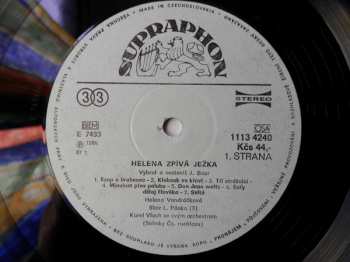 LP Helena Vondráčková: Helena Zpívá Ježka