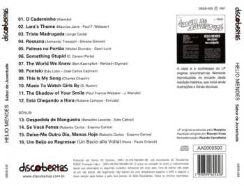 CD Hélio Mendes E Seu Conjunto: Sabor De Juventude