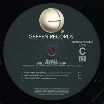 2LP Eagles: Hell Freezes Over