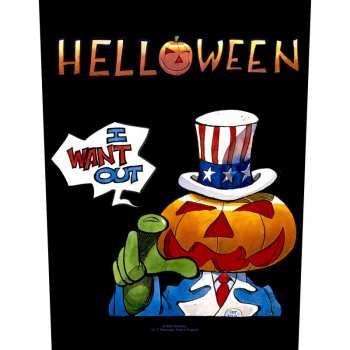 Merch Helloween: Rugpatch I Want Out