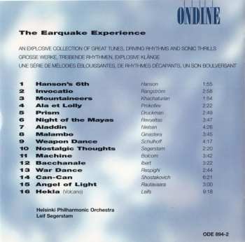 CD Helsinki Philharmonic Orchestra: Earquake