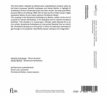 CD Hector Berlioz: Miroir de Peine - Symphonie Fantastique  