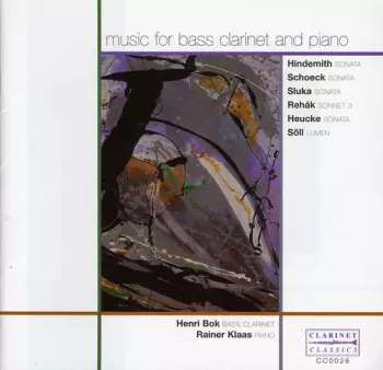 Music For Bass Clarinet And Piano