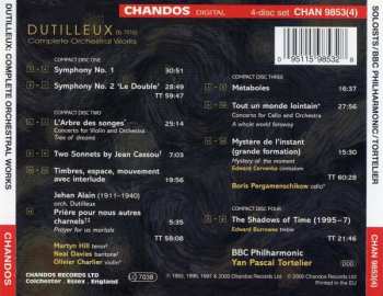 4CD Henri Dutilleux: Complete Orchestral Works