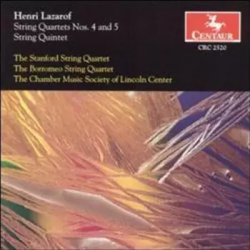 String Quartets Nos. 4 And 5 / String Quintet