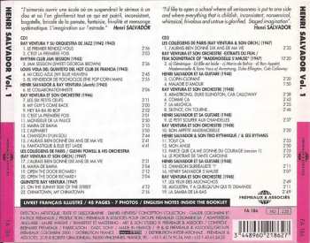 2CD Henri Salvador: Intégrale - Vol. 1 - 1942 - 1948 "Maladie D'amour"