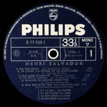 LP Henri Salvador: Les Grandes Chansons