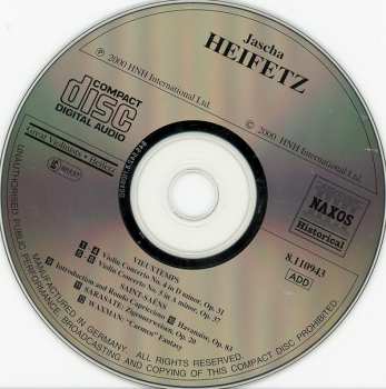 CD Various: Great Violinists • Heifetz