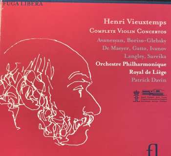 3CD/Doos Henri Vieuxtemps: Complete Violin Concertos