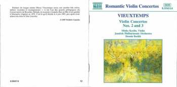 CD Henri Vieuxtemps: Violin Concertos Nos. 2 And 3