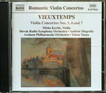 CD Henri Vieuxtemps: Violin Concertos Nos. 5, 6 And 7