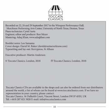 CD Henrik Andriessen: Piano Music