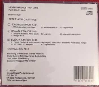 CD Henrik Brendstrup: Peter Heise Complete Cello Sonatas