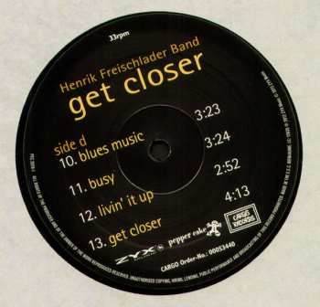 2LP Henrik Freischlader Band: Get Closer