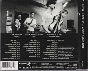 3CD Henrik Freischlader Band: Live DIGI
