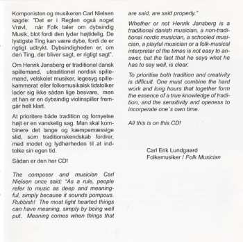 CD Henrik Jansberg: Signatur