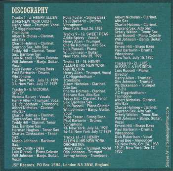 2CD Henry "Red" Allen And His Orchestra: 1929-1930