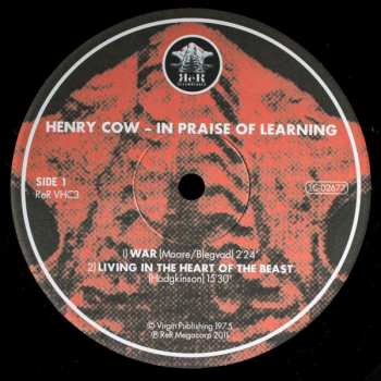 LP Henry Cow: In Praise Of Learning LTD