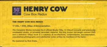 17CD/DVD/Doos Henry Cow: The Henry Cow Box Redux: The Complete Henry Cow  50th Anniversary
