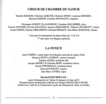 CD Gérard Lesne: Motets À Voix Seule / Requiem Pour Marie de Médicis