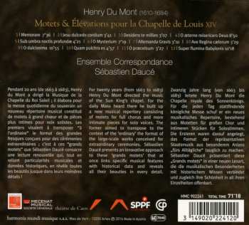 CD Ensemble Correspondances: O Mysterium - Motets & Élevations Pour La Chapelle De Louis XIV