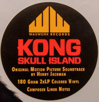 2LP Henry Jackman: Kong Skull Island CLR