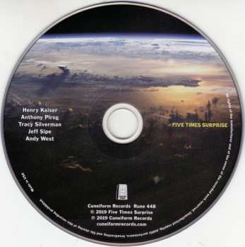 2CD Andy West: Five Times Surprise