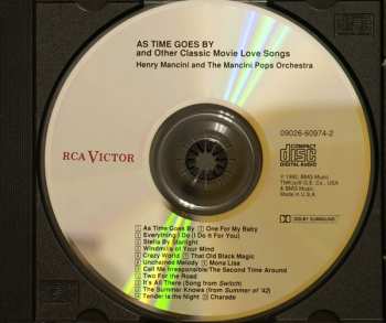 CD Henry Mancini And His Orchestra: As Time Goes By And Other Classic Movie Love Songs