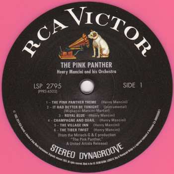 LP Henry Mancini: The Pink Panther (Music From The Film Score) CLR