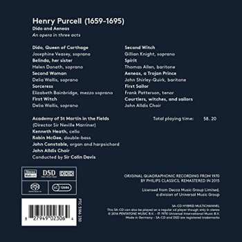 SACD The Academy Of St. Martin-in-the-Fields: Dido and Aeneas