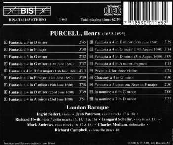 CD Henry Purcell: Fantazias