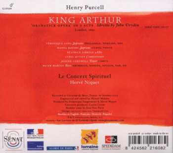 CD Henry Purcell: King Arthur