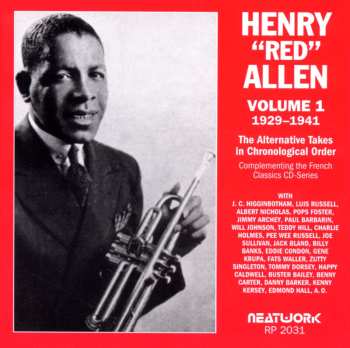 CD Henry "Red" Allen: Vol 1 (1929-1941) The Alternate Takes