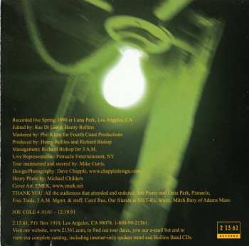 CD Henry Rollins: A Rollins In The Wry