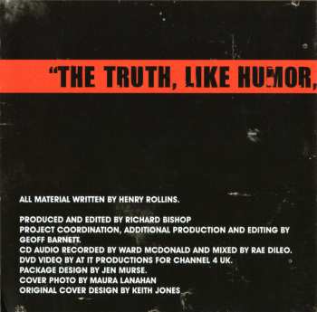 CD/DVD Henry Rollins: Provoked LTD