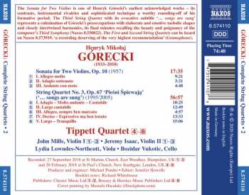 CD Henryk Górecki: Complete String Quartets · 2