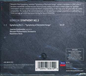 CD Henryk Górecki: Symphony No. 3 (Symphony Of Sorrowful Songs)
