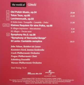 CD Henryk Górecki: The World Of Górecki