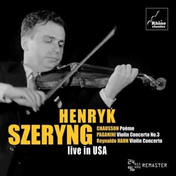 CD Henryk Szeryng: Live In USA